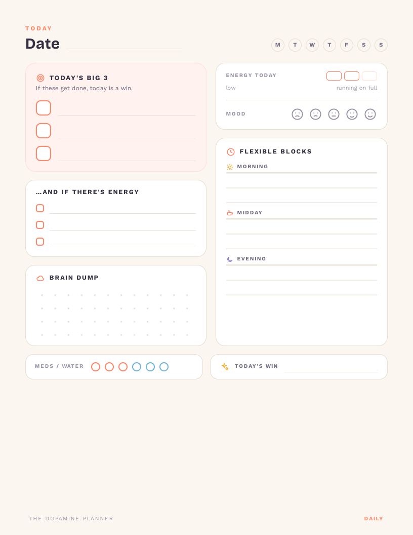 The daily page
