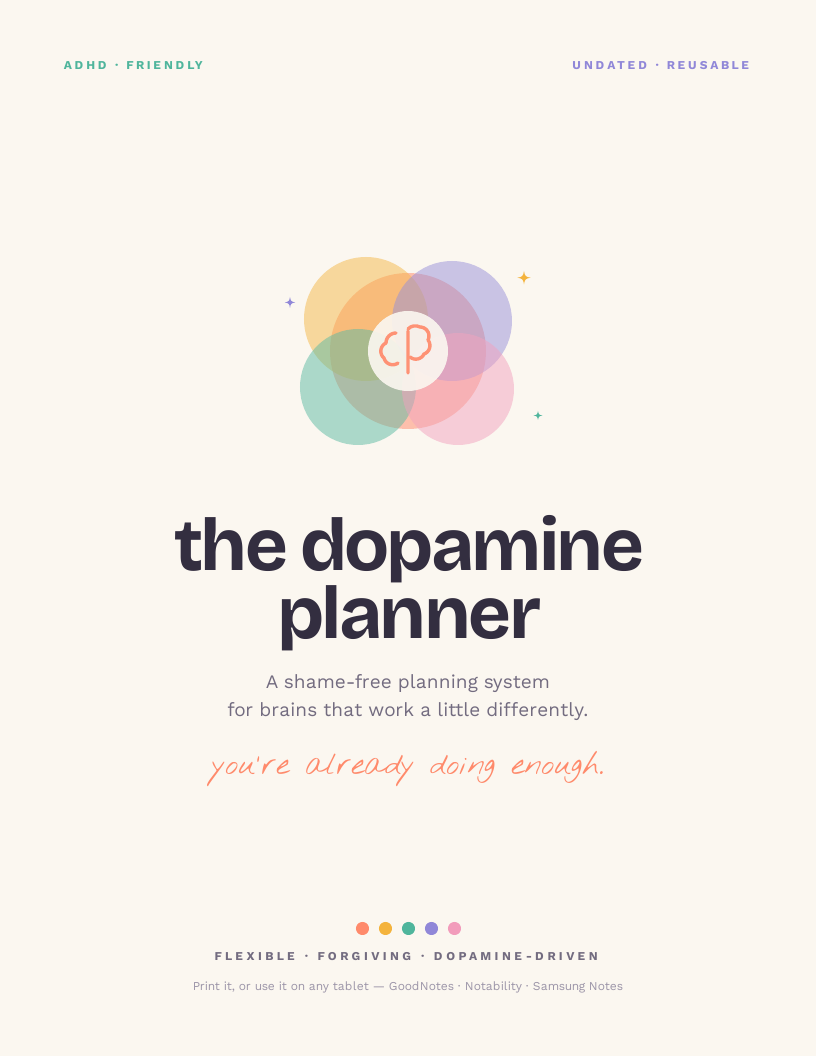 The Dopamine Planner cover